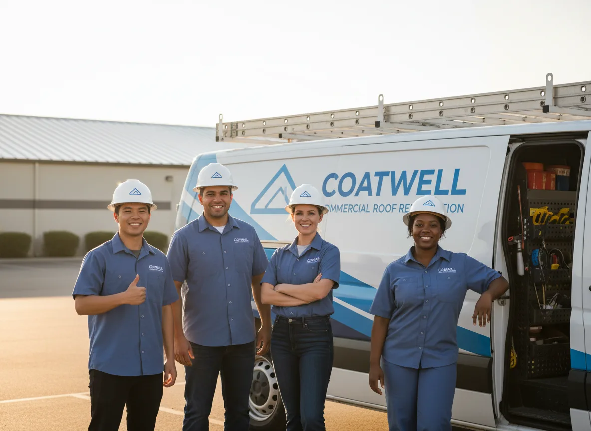 Commercial roof coating company in Yorkville, OH